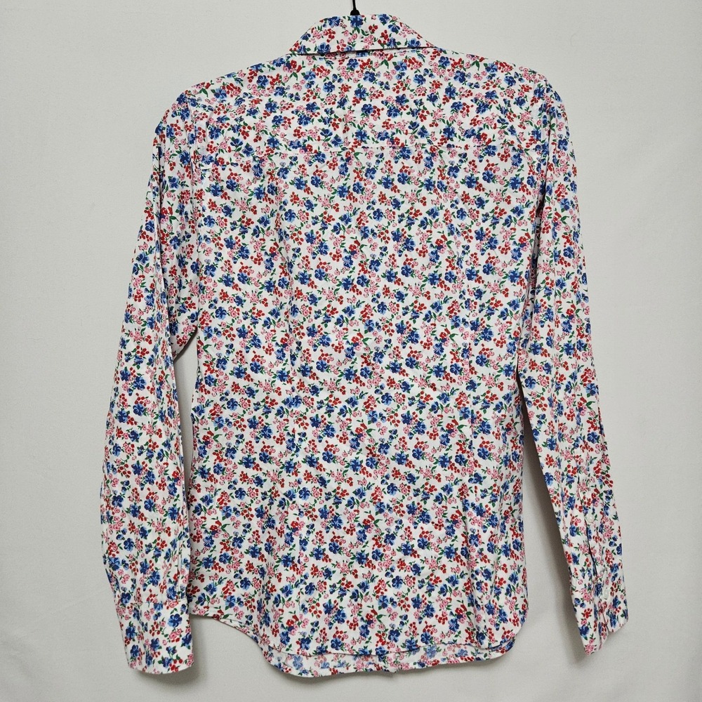 Brooks Brothers 6 Coquette Cottagecore Floral Supima Cotton Button Down Preppy - Picture 2 of 9